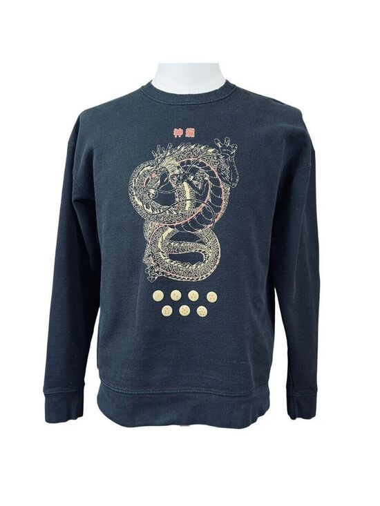 Boxlunch Other - Boxlunch Dragonball Z Men's Black Summon Sherron Crewneck Sweatshirt Size M